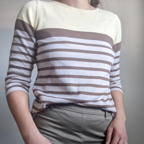 (2/$20) Striped knit sweater - Picture 3 of 3